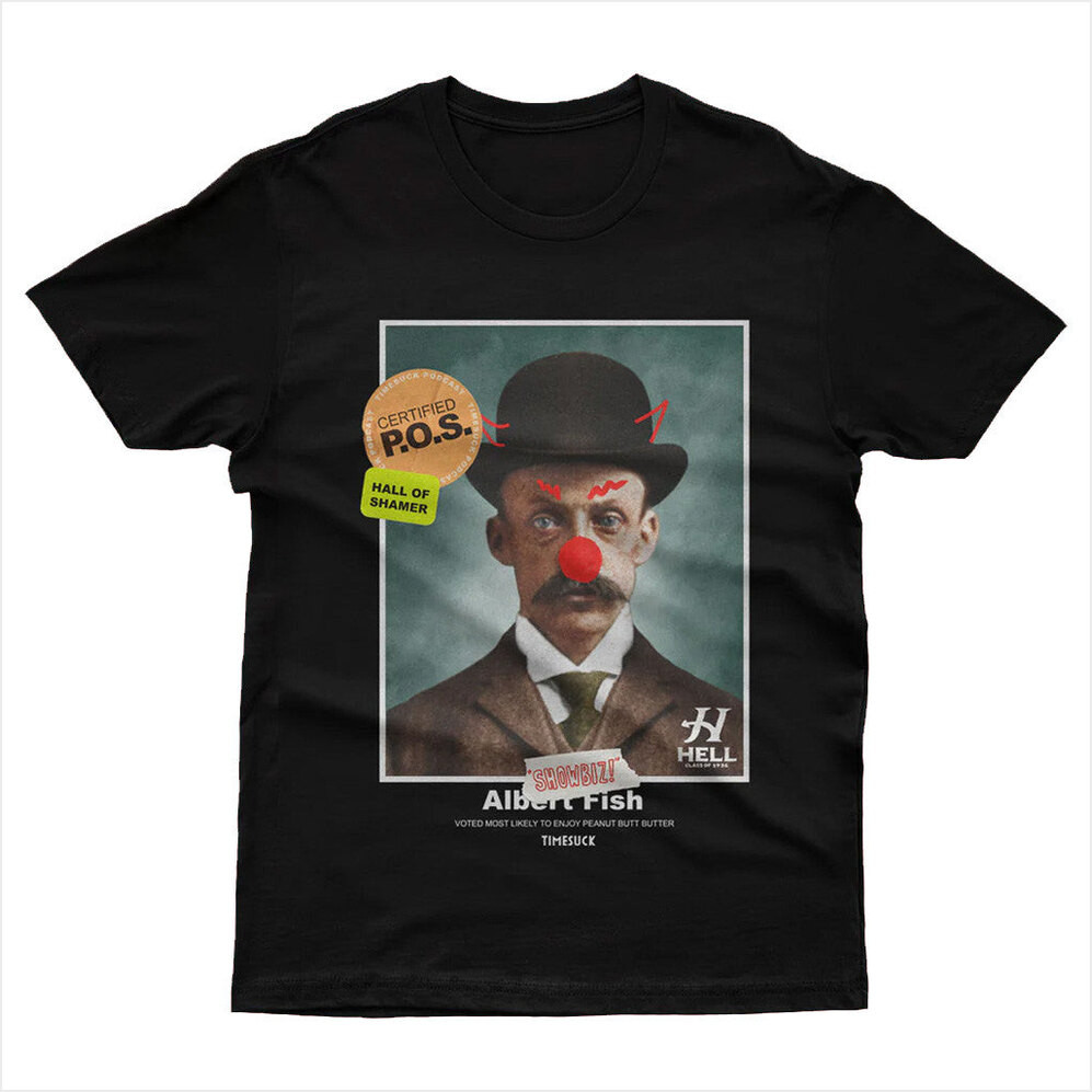 Bad Magic Merch Albert Fish Yearbook T-Shirt Black Gifts For Dad Birthday Gifts For Friends-1