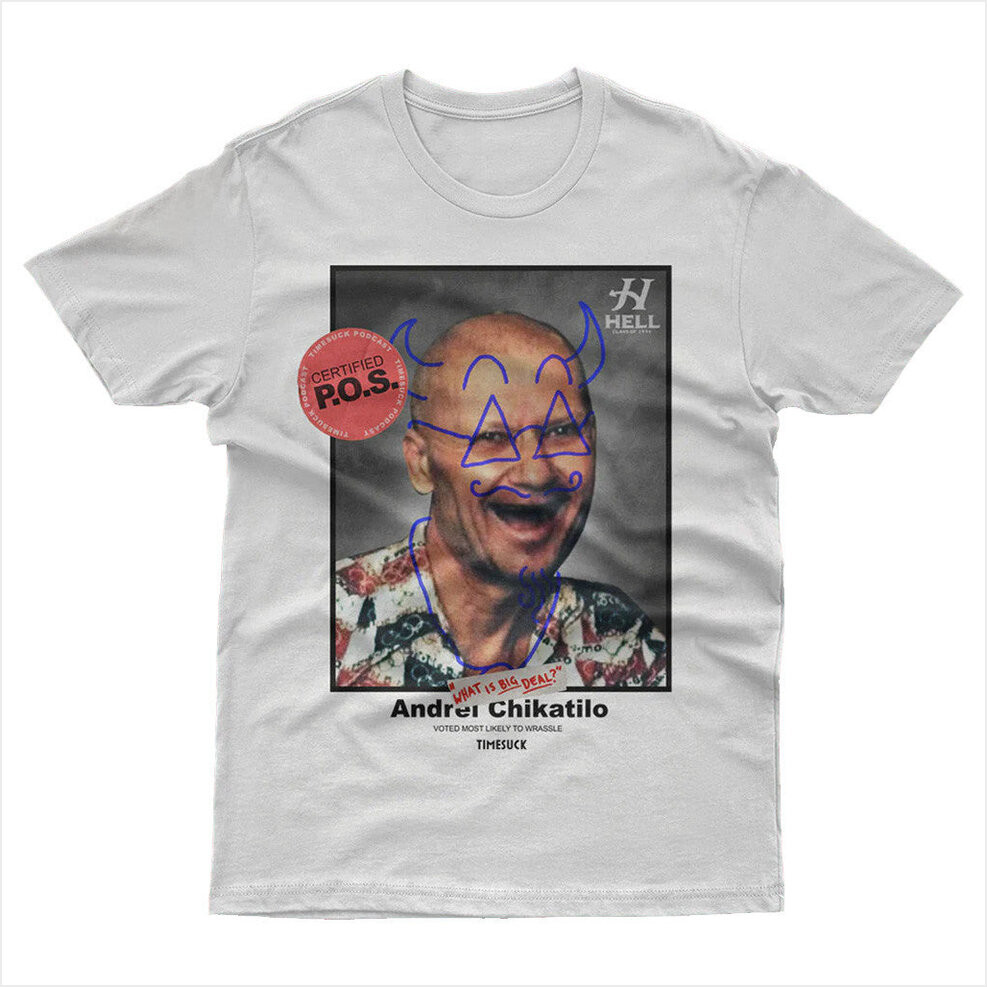 Bad Magic Merch Andrei Chikatilo Yearbook T-Shirt Gifts For Best Friends Gifts For Sister-1
