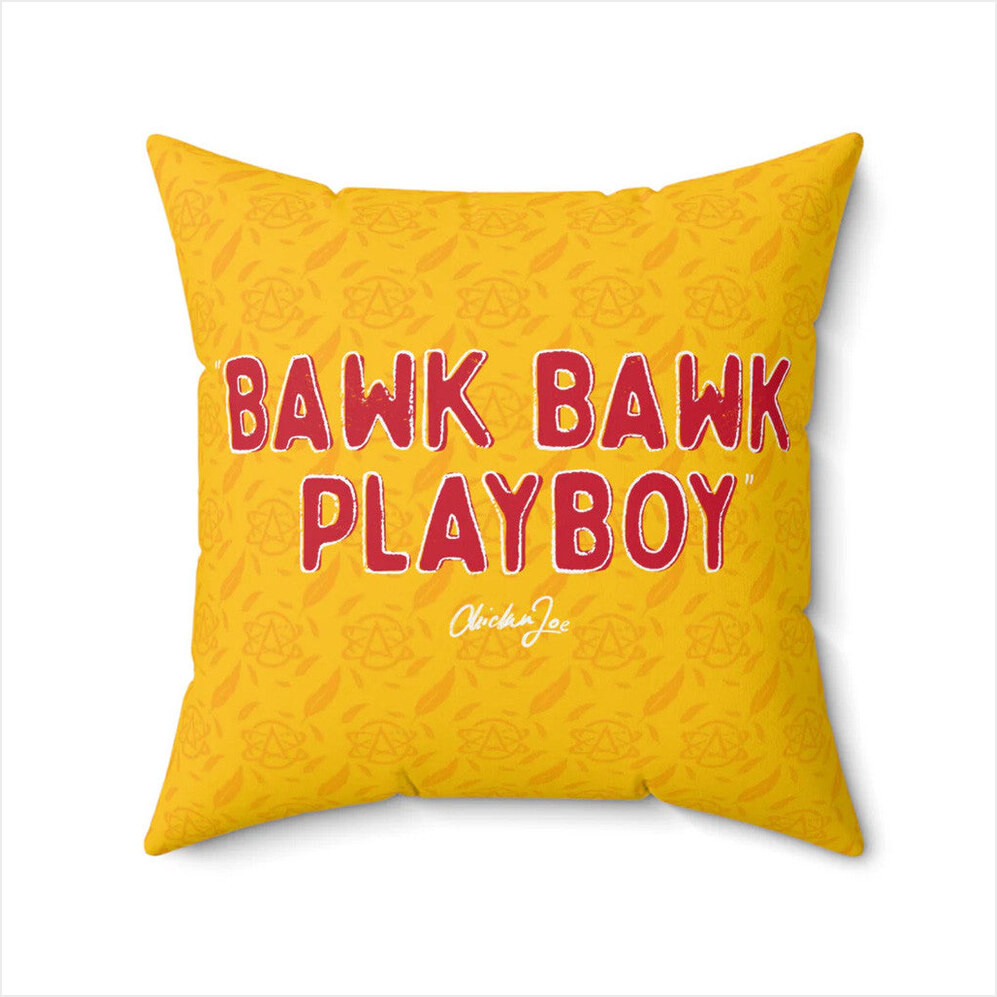 Bad Magic Merch Bawk Bawk Play Boy Yellow Pillow Covers Gift Ideas For Fans Gifts For Besties-1