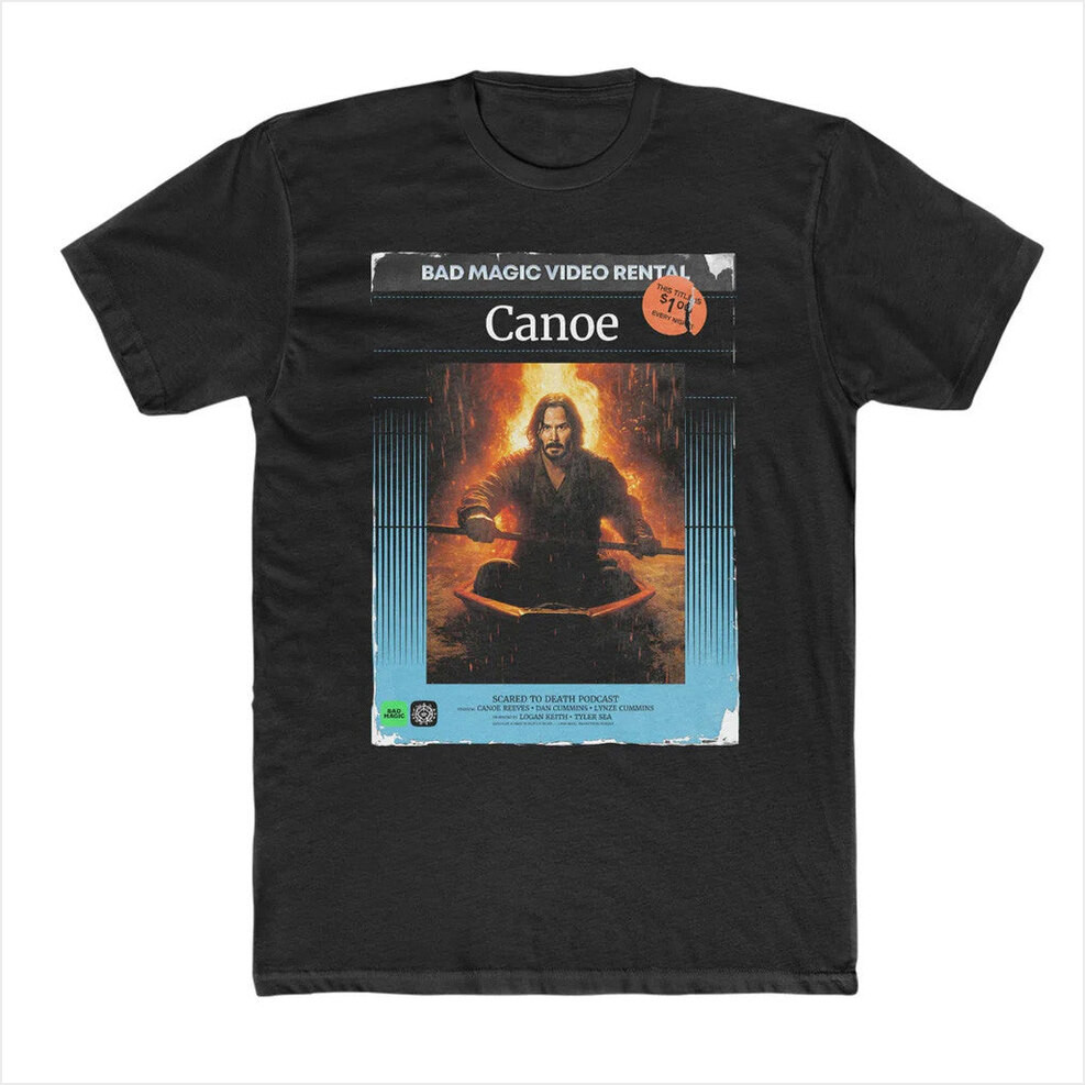 Bad Magic Merch Canoe Reeves T-Shirt Gifts For Dad Birthday Gifts For Besties-1