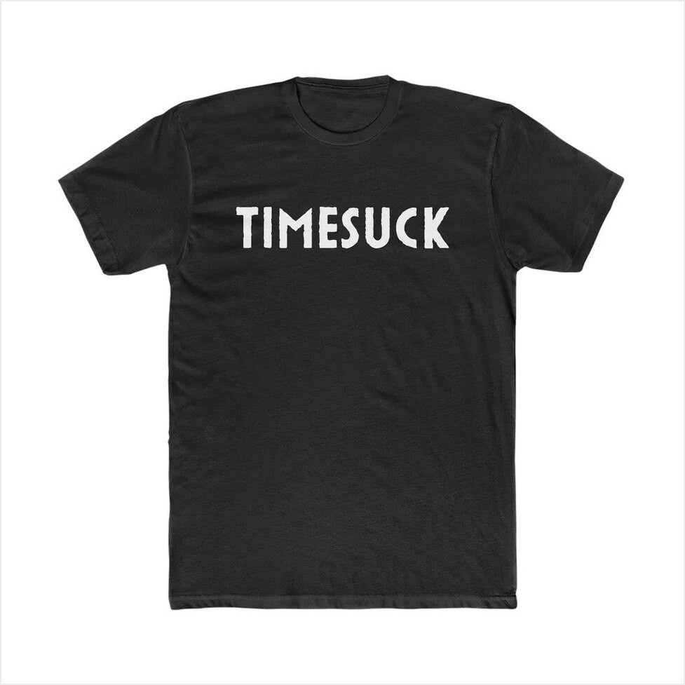 Bad Magic Merch Classic Timesuck Logo Black T-Shirt Gifts For Dad Birthday Gifts For Friends-1