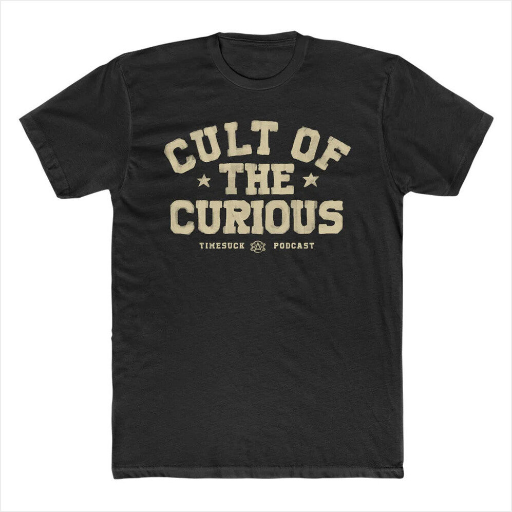 Bad Magic Merch Cult Of The Curious Black T-Shirt Gifts For Father Birthday Gifts For BFF-1