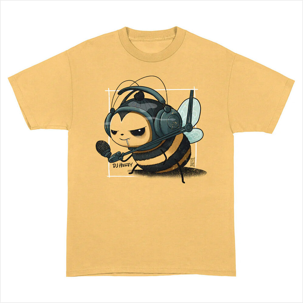 Bad Magic Merch DJ Honey T-Shirt Gifts For Best Friends Birthday Gifts For Him-1