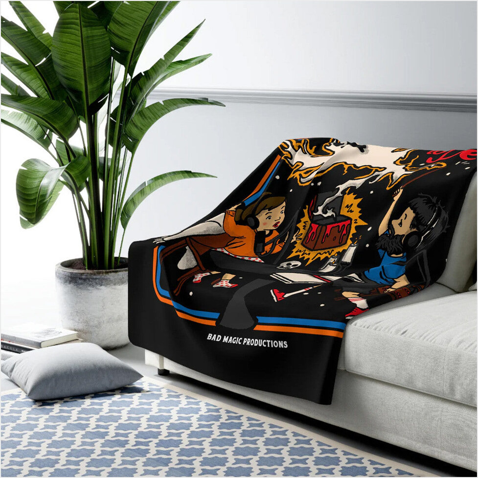 Bad Magic Merch Dybbuk Blanket Gift Ideas For Fans Home Decorations Gifts For Best Friend-1