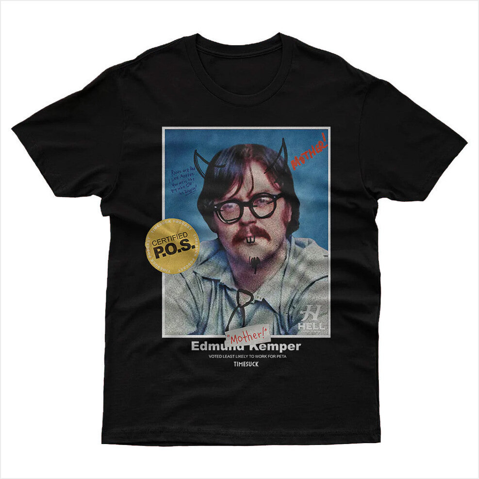 Bad Magic Merch Ed Kemper Yearbook Black T-Shirt Gifts For My Husband Gifts For Friends-1