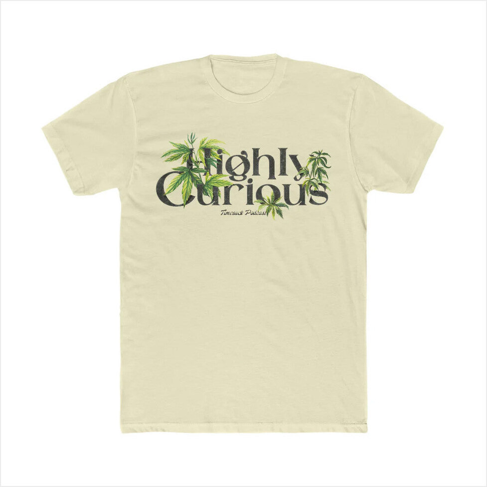 Bad Magic Merch Highly Curious Off White T-Shirt Best Gifts For Friends Gifts For Brother-1