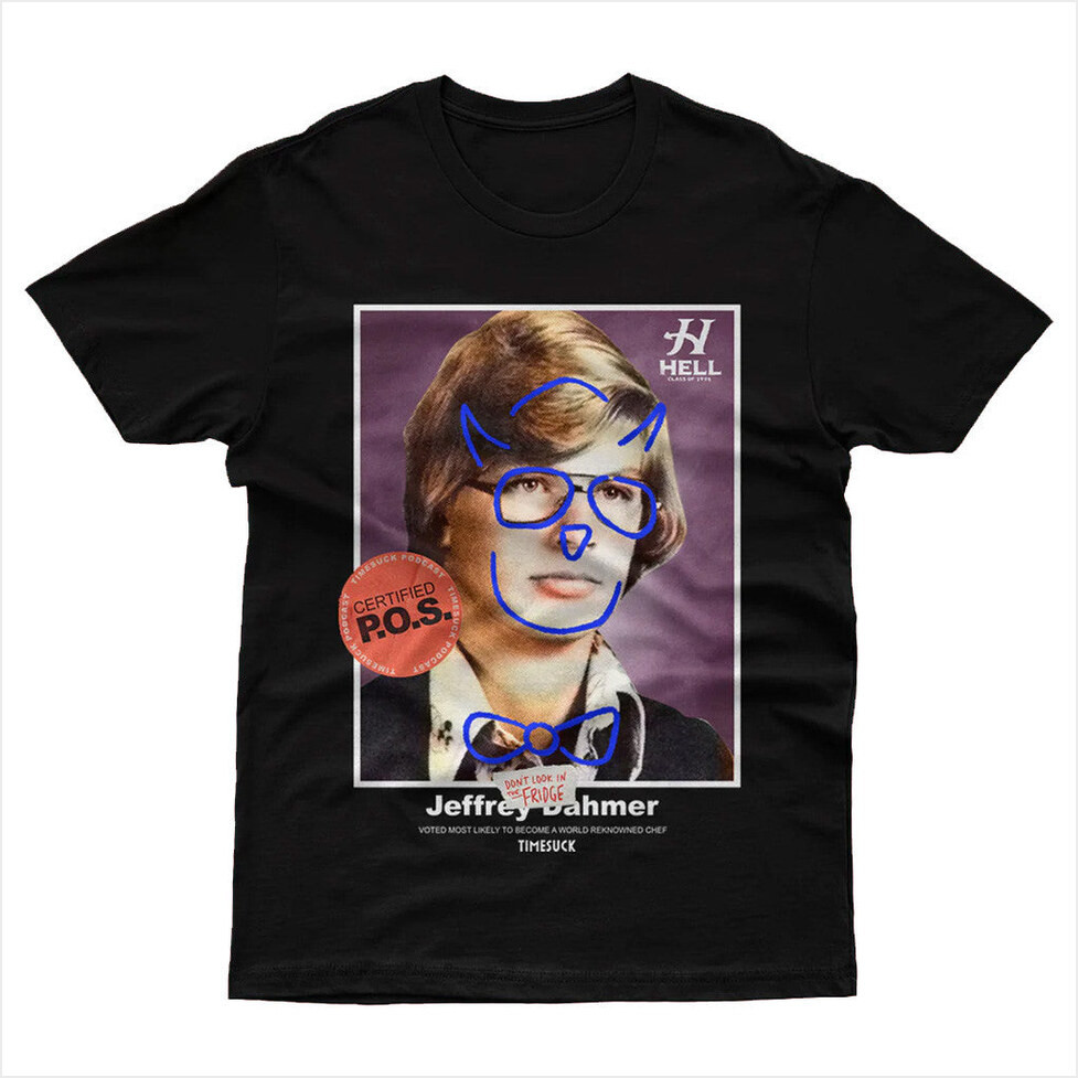 Bad Magic Merch Jeffrey Dahmer Yearbook T-Shirt Best Gifts For Boyfriend Birthday Gifts For BFF-1