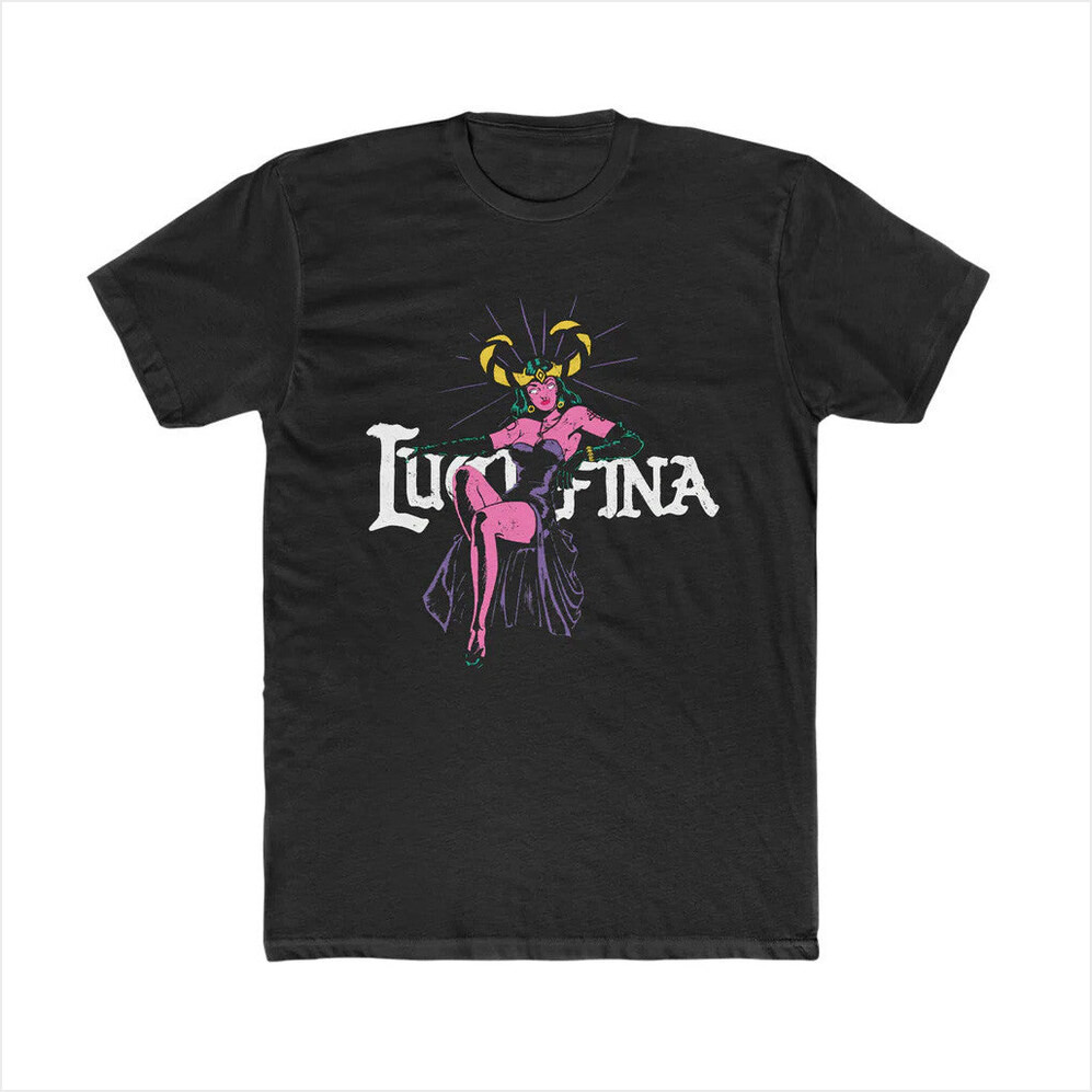 Bad Magic Merch Lucifina T-Shirt Best Gifts For Him Birthday Gifts For Friends-1