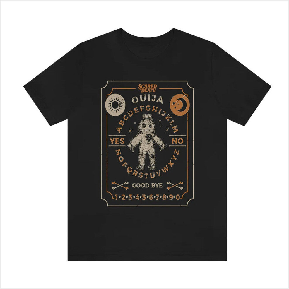 Bad Magic Merch Ouija Doll T-Shirt Gift For Dudes Birthday Gifts For Friends Christmas Presents-1