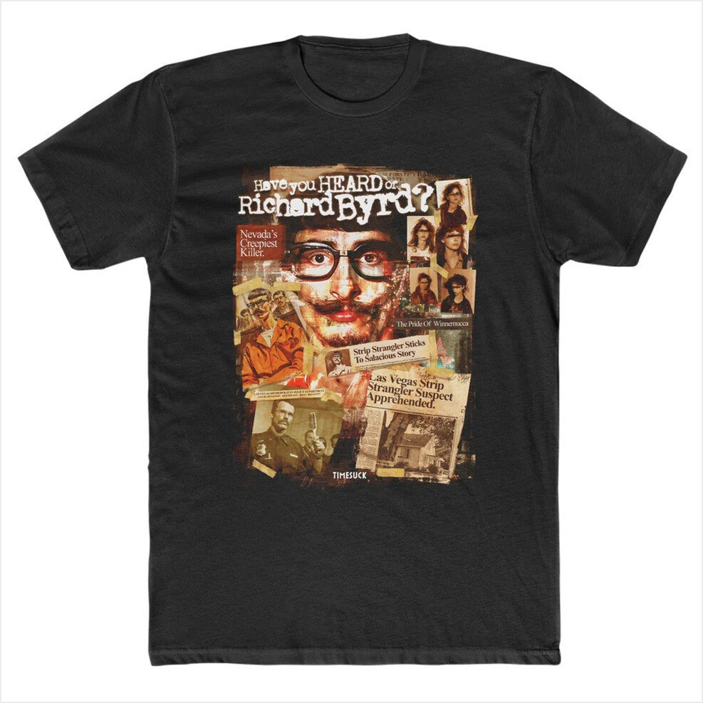 Bad Magic Merch Richard Byrd Collage T-Shirt Gift Ideas For Dudes Birthday Gifts For Fans-1