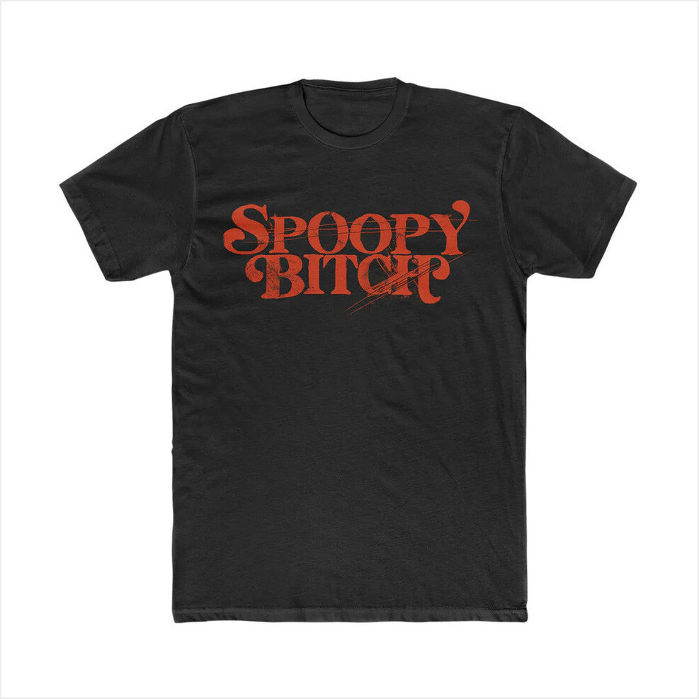Bad Magic Merch Spoopy Bitch T-Shirt Gift Ideas For Brother Birthday Gifts For Best Friend-1