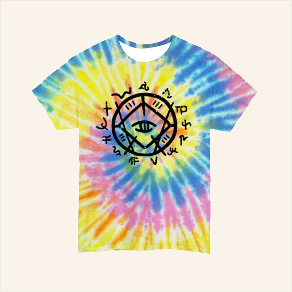 Bad Magic Merch Std 2025 Tie Dye T-Shirt Gifts For Girlfriend Birthday Gifts For Best Friend-1