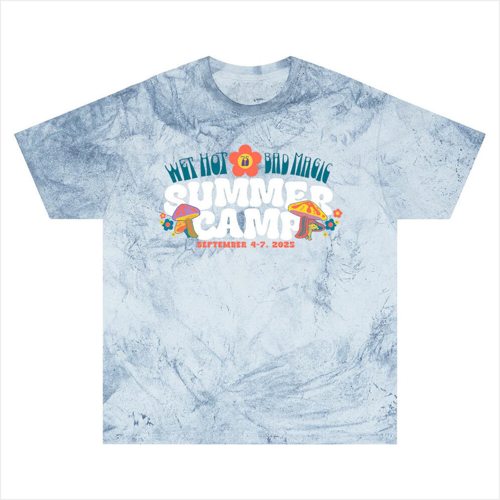 Bad Magic Merch WET HOT 2025 Color Blast T-Shirt Gifts For Besties Birthday Gifts For Sister-1