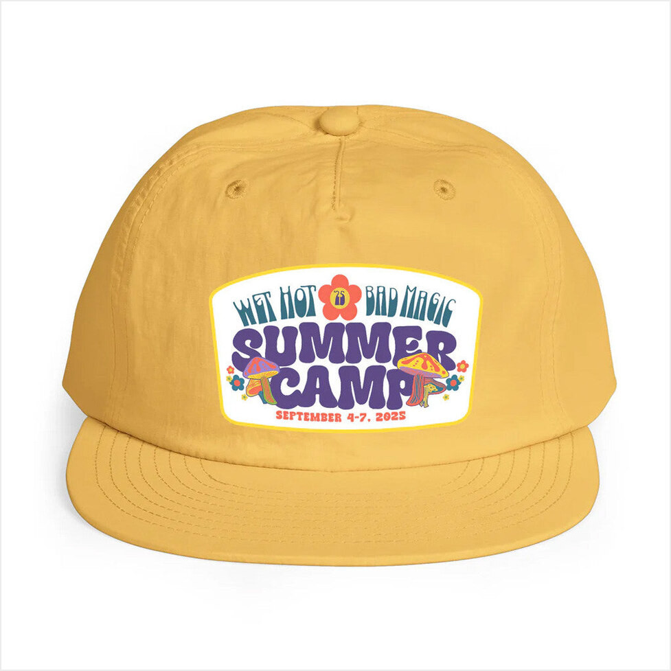 Bad Magic Merch WET HOT 2025 Snapback Hat Yellow Gift Ideas For Her Gifts For Best Friend-1