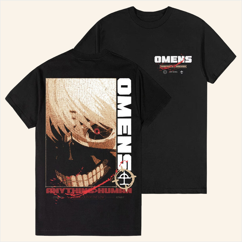 Bad Omens Merch BAD OMENS Anything Human T-Shirt Gift Ideas For Husband Birthday Gifts For BFF-1