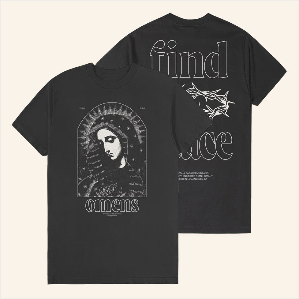 Bad Omens Merch Bad Omens Find Peace Shirt Best Gifts For Husband Birthday Gifts For Friends-1