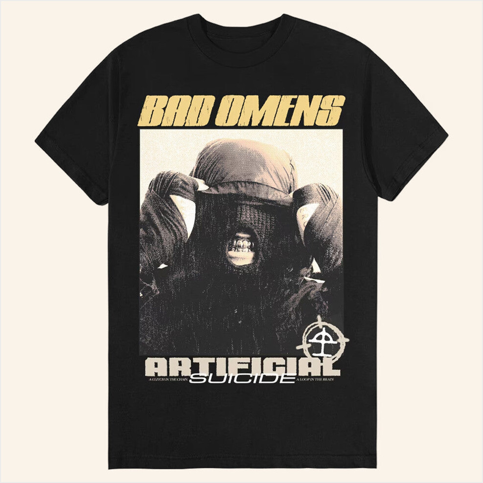 Bad Omens Merch Teeth T-Shirt Gifts For Best Friends Birthday Gifts For Her Christmas Presents-1