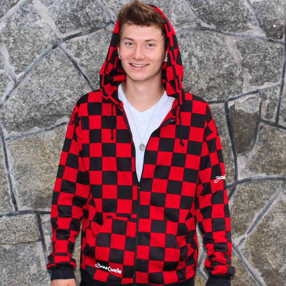 Bajan Canadian Zip Hoodie Bajan Canadian Merch Best Father's Day Gifts-1