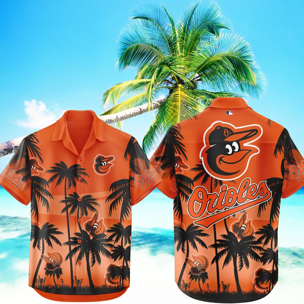 Baltimore Orioles 2024 Special Hawaiian Shirt Baltimore Orioles Merch Dad Gifts For Father's Day-1