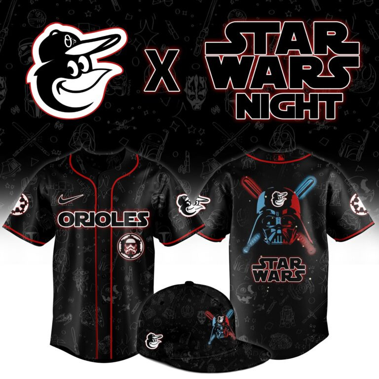 Baltimore Orioles 2025 Star Wars Night Limited Jersey Baseball Lover Gift Ideas-1