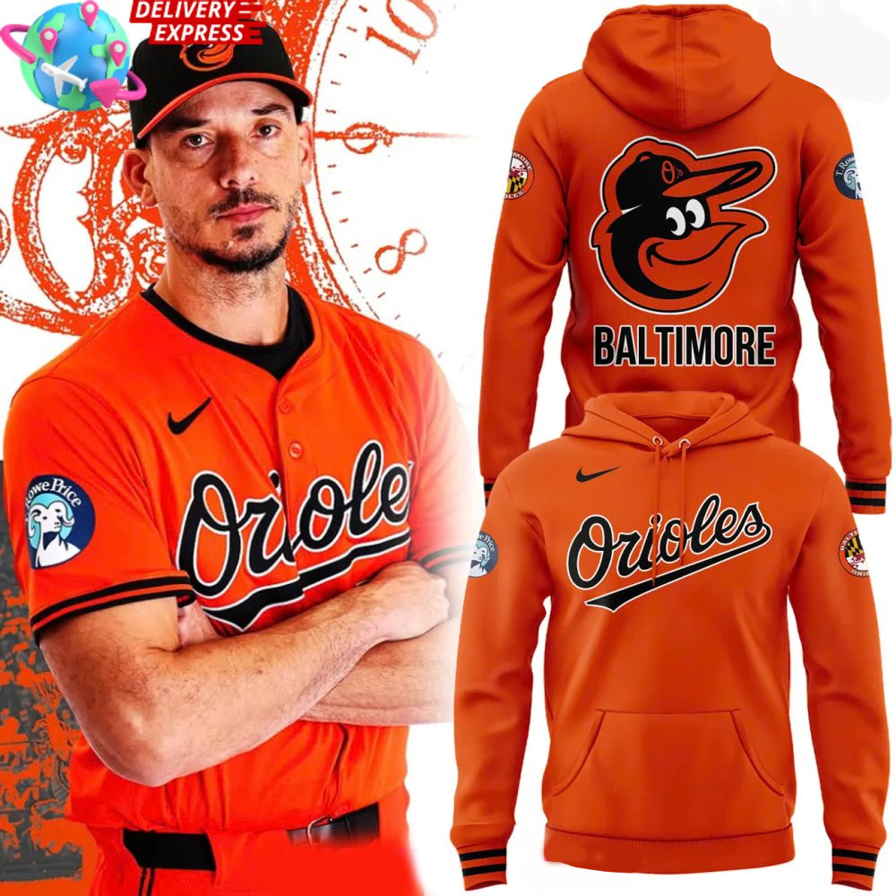 Baltimore Orioles Collab T. Rowe Price Hoodie Orioles Merch Fathers Day Presents-1