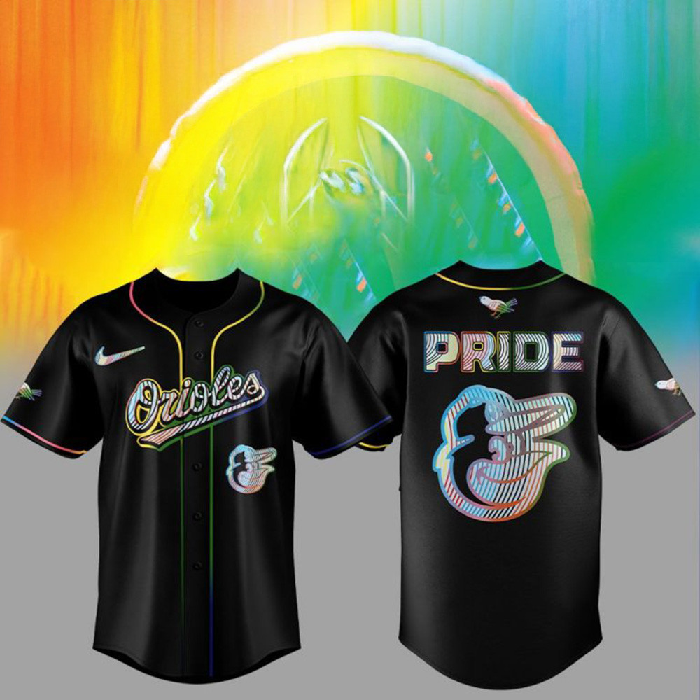 Baltimore Orioles LGBTQ Pride Night 2025 Jersey Baltimore Orioles Merch Best Father's Day Gifts-1