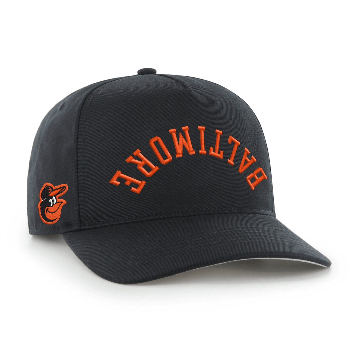 Baltimore Orioles Upside Down Hat Trend Baltimore Orioles Reversed Hat Father's Day Gifts-1