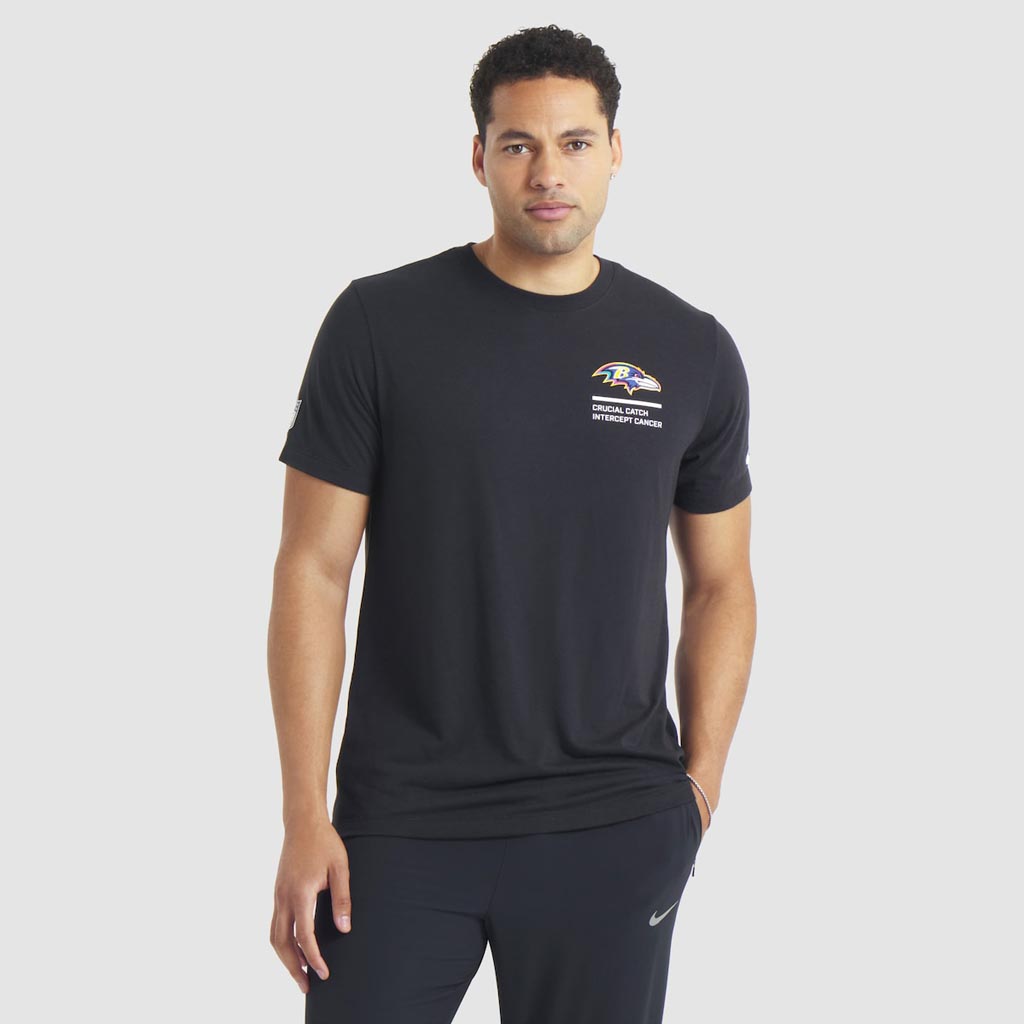 Baltimore Ravens Crucial Catch NFL T-Shirt 2025 Rainbow Ravens Merch Gifts For Men-1