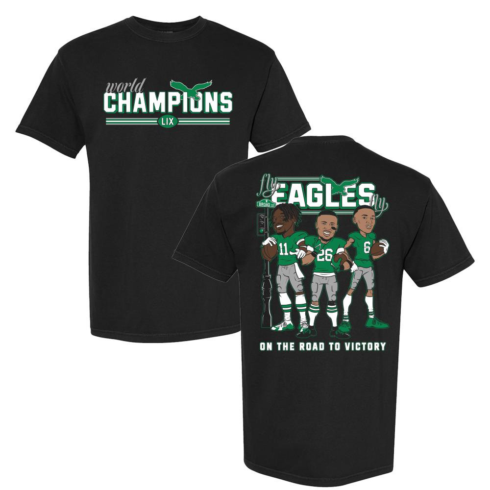 Barstool Philly Merch Shirt Eagles Super Bowl Champions T-Shirt Football Fan Gifts-1