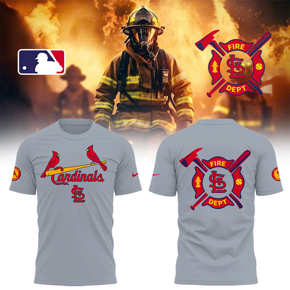 Baseball x Firefighter Appreciation Night Shirt Baseball Team Gift Ideas-1