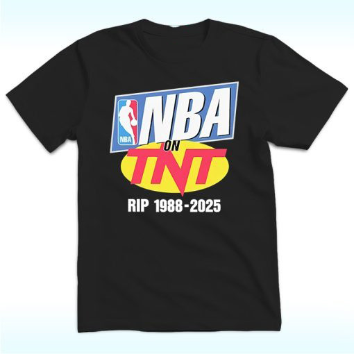 Basketball NBA On TNT Rip 1988-2025 Shirt Best Gifts For Basketball Lovers-1