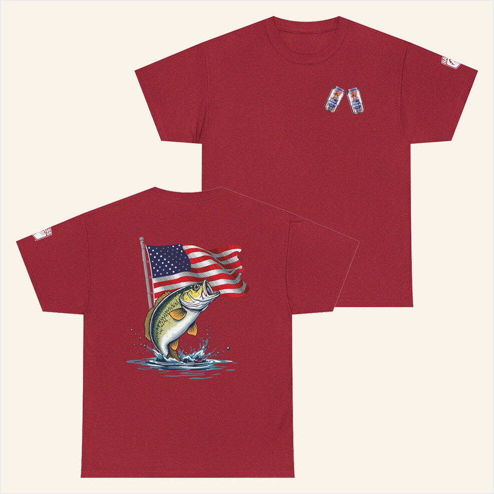 Bassmaster Merch Real American Past Time Shirt Gifts For Dad Birthday Gifts For BFF-1