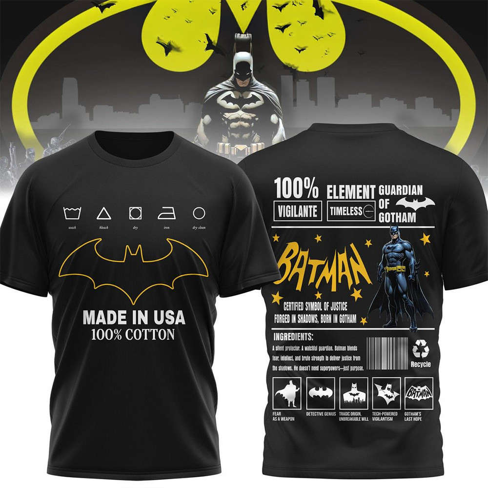 Batman Element Guardian Of Gotham T-Shirt Father's Day Gifts For Husband-1