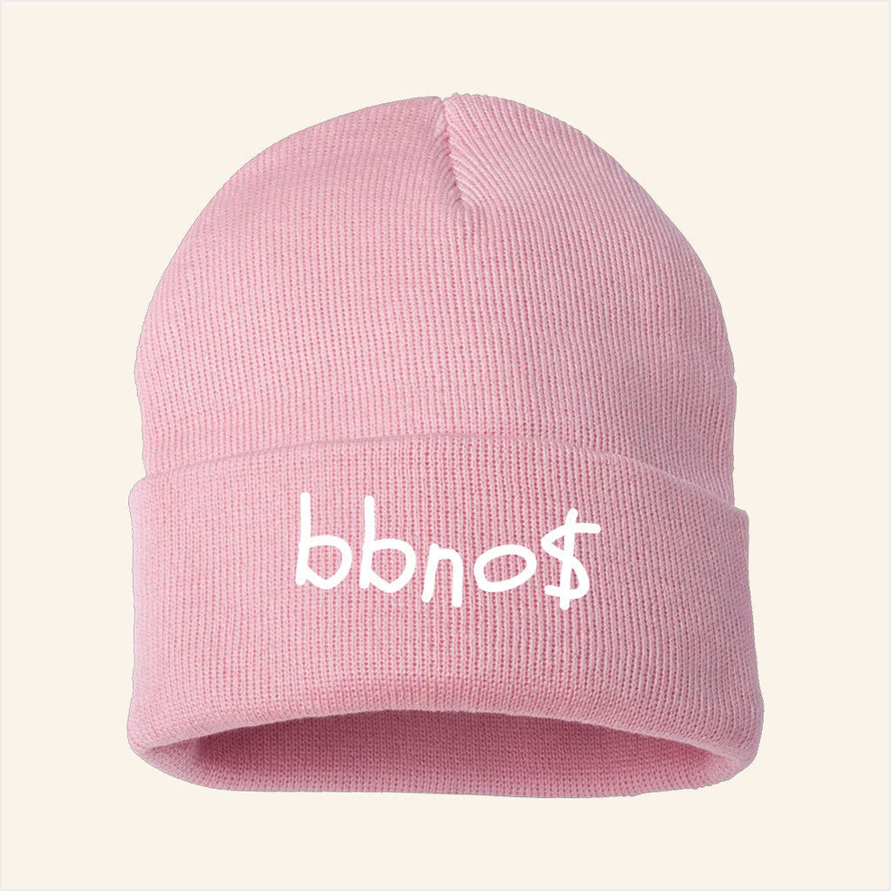 BbnoS Merch Pink Beanie Best Birthday Gifts For Girlfriend Gifts For Fans Christmas Presents Ideas-1