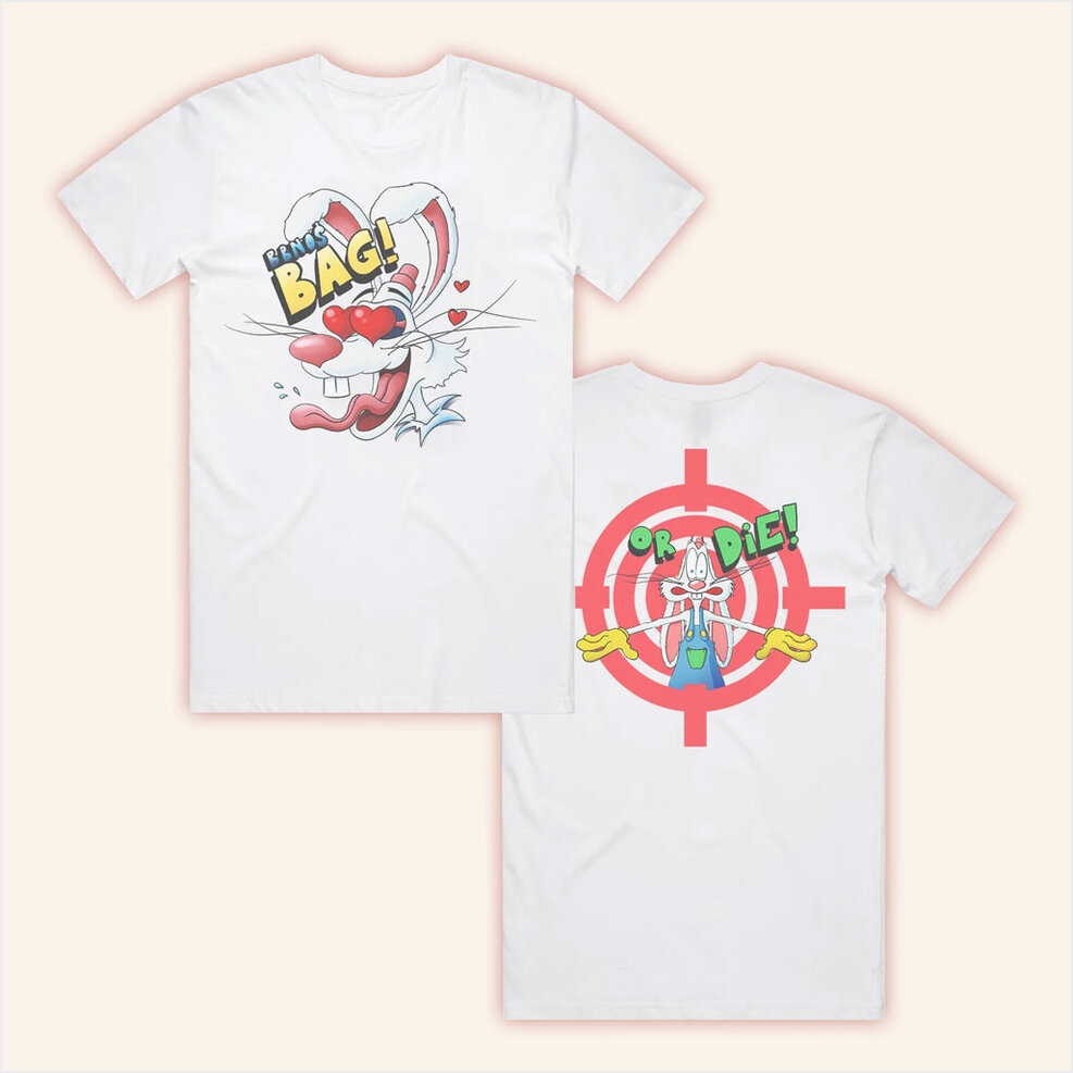 BbnoS Merch Rabbit White T-Shirt Birthday Ideas For Husband Birthday Gifts For Besties-1