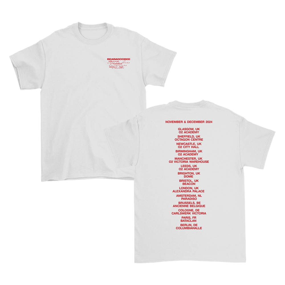 Beabadoobee Merch Beabadoobee This Is How Tomorrow Moves Tour T-Shirt Mother's Day Gifts-1