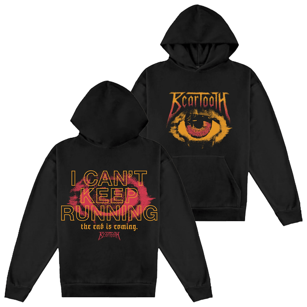 Beartooth Merch Beartooth Eye Black Hoodie Dad Gifts For Father's Day 2025-1