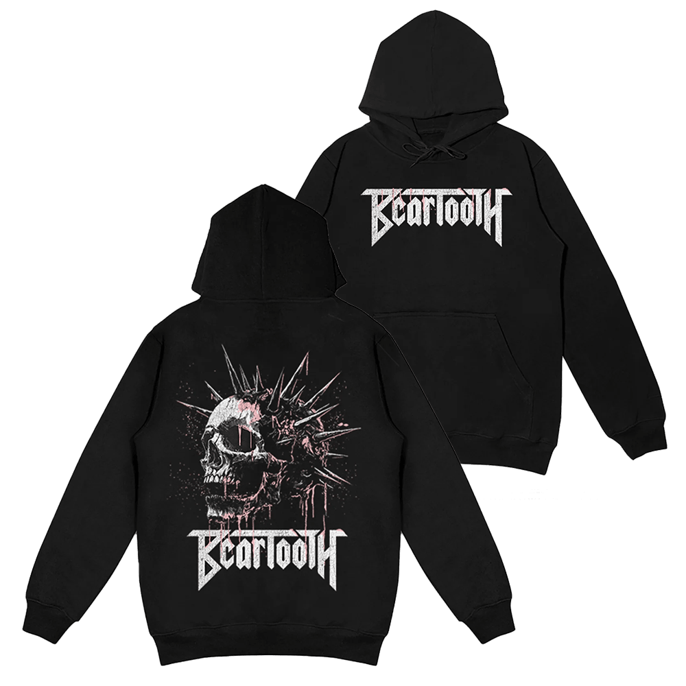 Beartooth Merch Beartooth Skull Hoodie Best Gifts For Dad-1