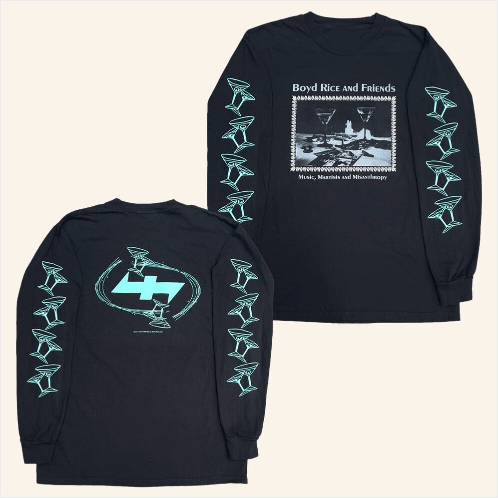 Bela Lugosi Make Shirts Merch Music Martinis And Misanthropy Long Sleeve T-Shirt Gifts For BFF-1