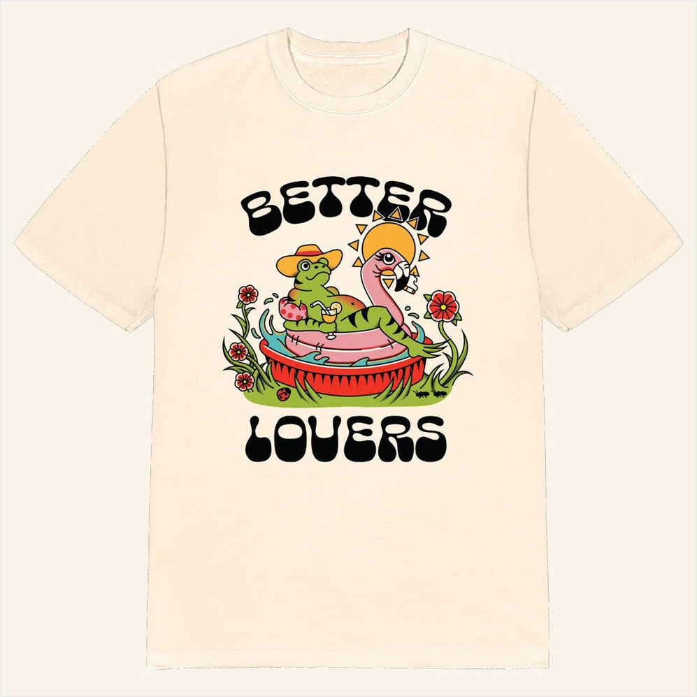 Better Lovers Band Merch Frog Summer T-Shirt Gift Ideas For Friends Birthday Gifts For Fans-1