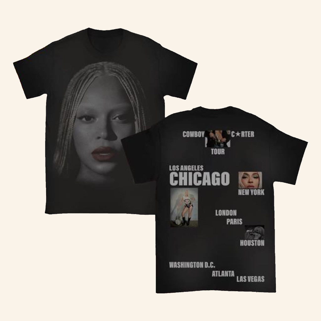 Beyonce Shirt Beyonce Cowboy Carter Tour Merch 2025 The Exclusive Cct Chicago T-Shirt Fans Gifts-1 Beyonce Shirt Beyonce Cowboy Carter Tour Merch 2025 The Exclusive Cct Chicago T-Shirt Fans Gifts-1