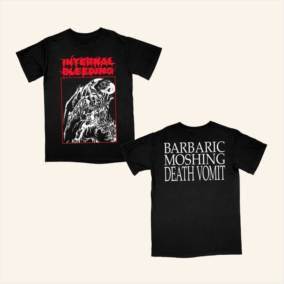 Beyond Human Merch Death Vomit T-Shirt Birthday Birthday Gift For Him Gifts For Fans Christmas Presents-1