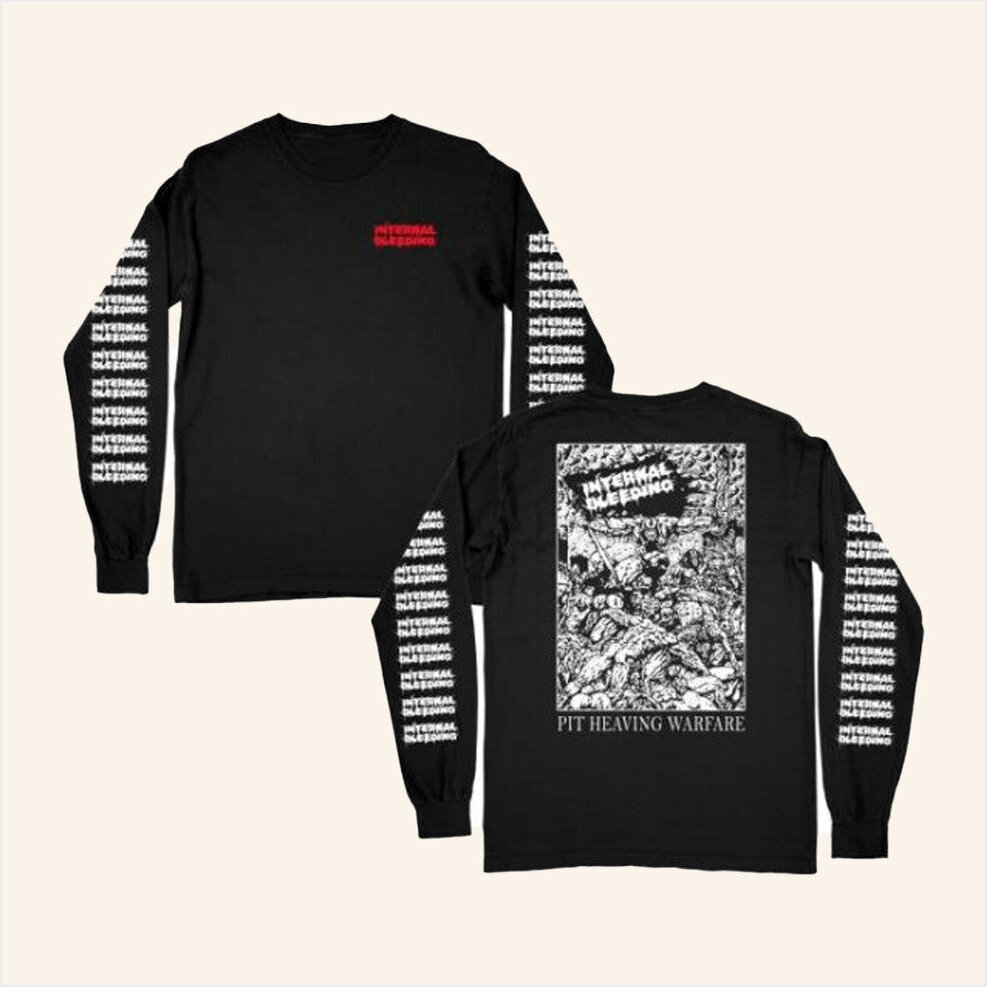 Beyond Human Merch Pit Heaving Warfare Long Sleeve Shirt Gifts For Him Gifts For Friends-1