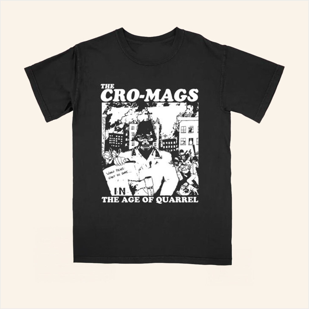 Beyond Human Merch The Cro-Mags The Age Of Quarrel Shirt Gift Ideas For Him Gifts For Besties-1