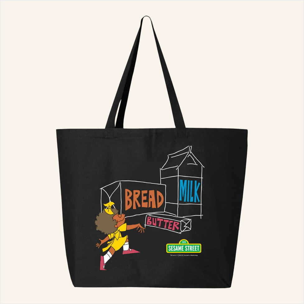 Big Comfy Couch Merch Sesame Street I Remember Tote Bag Black Gifts For Wife Gifts For Besties-1