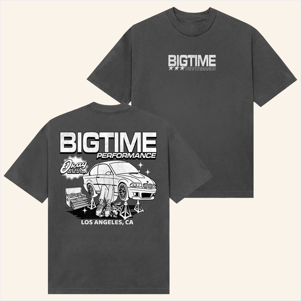 Bigtime Merch Bigtime Performance T-Shirt Christmas Gifts For Men Birthday Gifts For Friends-1