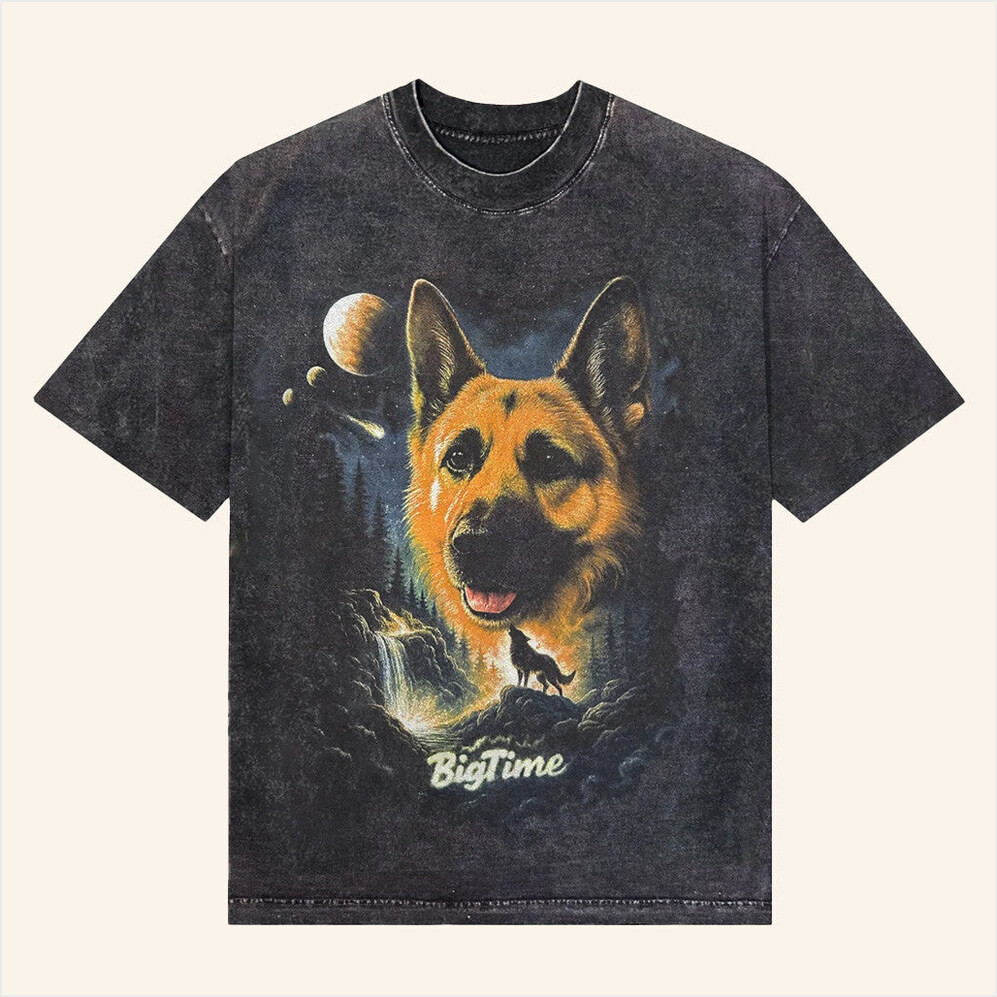 Bigtime Merch Chewie Dog Day 2025 Wash T-Shirt Best Gifts For Boyfriend Gifts For Best Friend-1