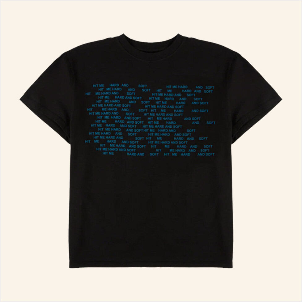 Billie Eilish Merch Hit Me Hard And Soft Tour 2025 Repeat T-Shirt Gifts For Girlfriend-1