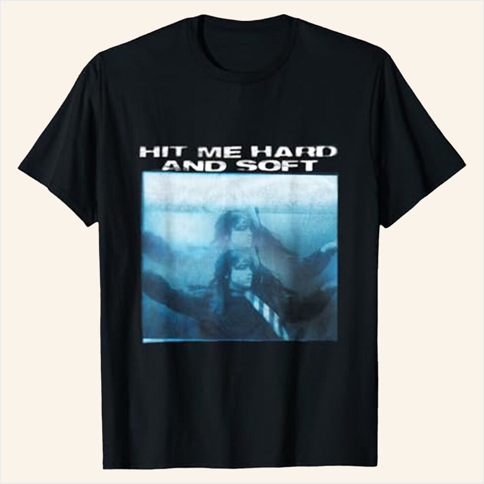 Billie Eilish Merch Hit Me Hard And Soft Tour 2025 Shirt Floating T-Shirt Black Gifts For Friends-1