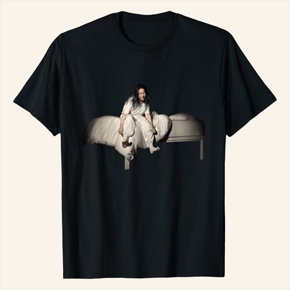 Billie Eilish Merch Sweet Dreams T-Shirt Presents For Music Lovers Birthday Gifts For Fans-1